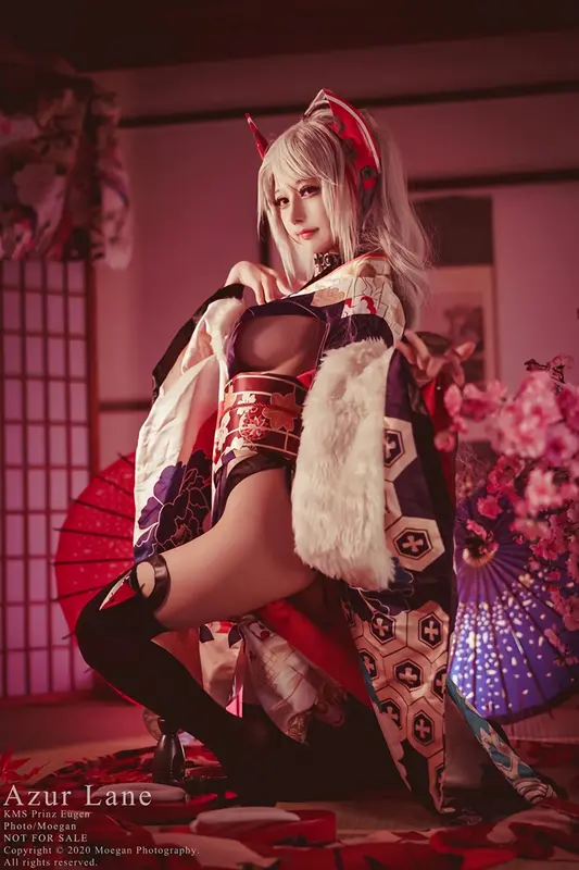 沖田凜花Rinka NO.027 Azur LaneKMS Prinz Eugen 百花繚乱ver - 沖田凜花Rinka